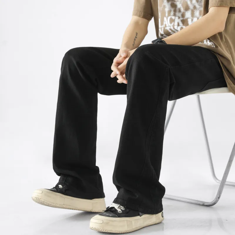 HOKLV Jeans Unisex-11
