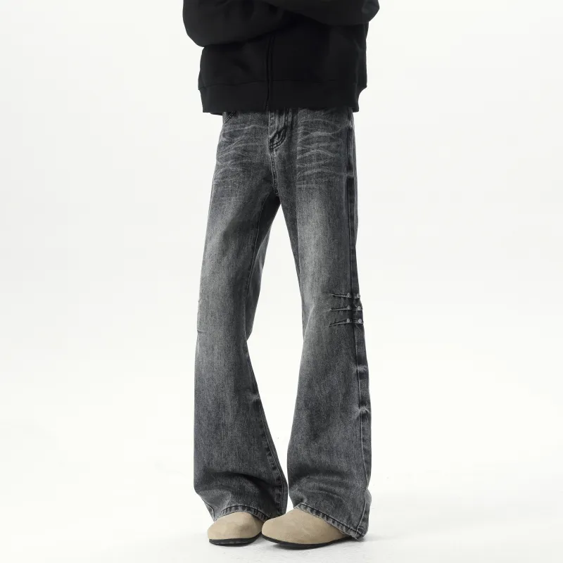 HOKLV Jeans Unisex-8