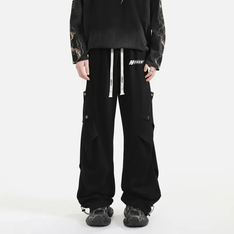 HOKLV Knitted Sports Pants Unisex-8