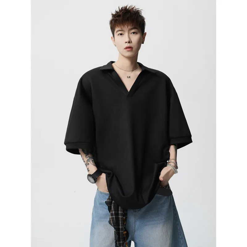 HOKLV Polo Shirts Unisex-8