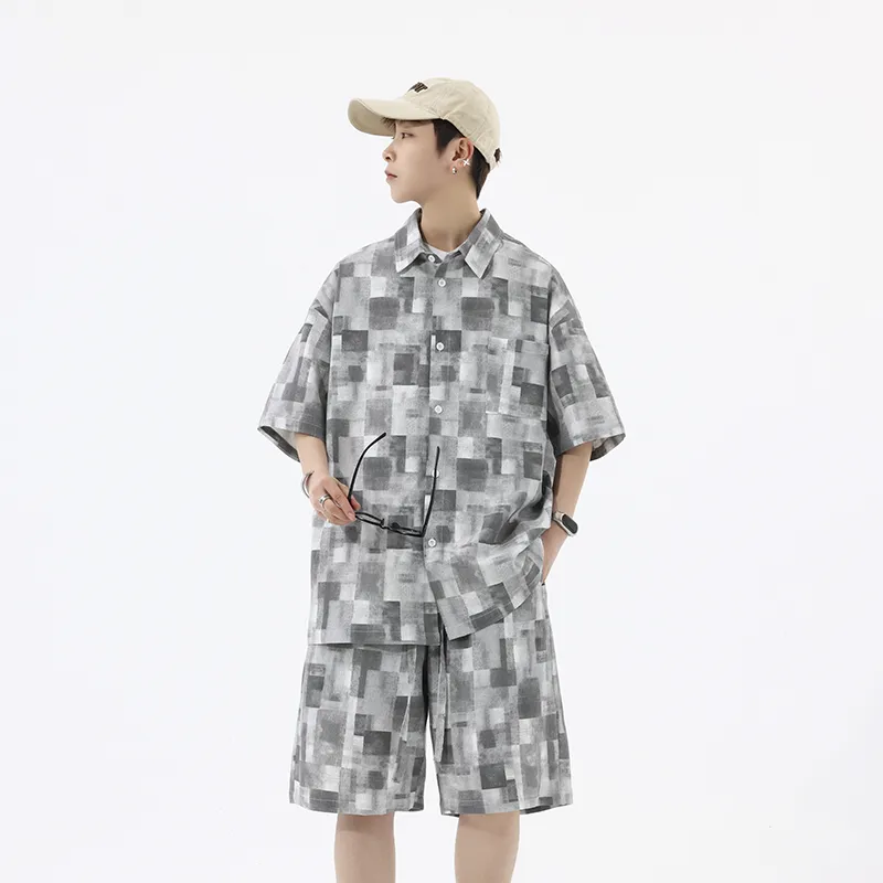HOKLV Shirt Matching Set Unisex-8