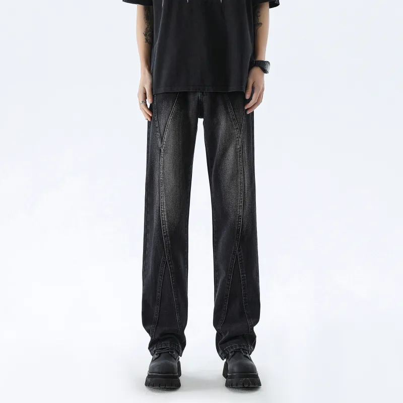 HOKLV Jeans Unisex-12
