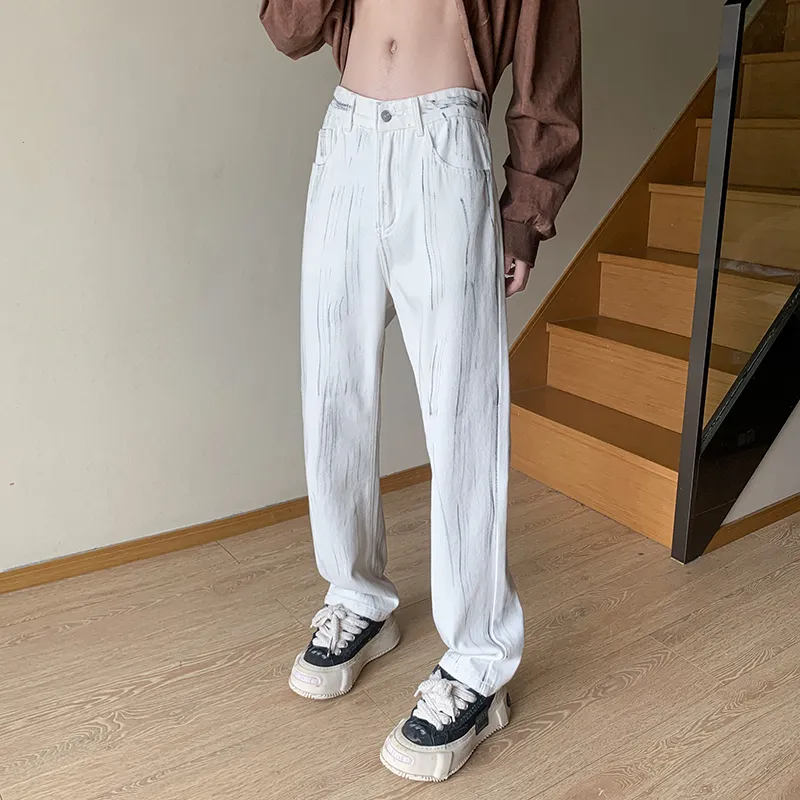 HOKLV Jeans Unisex-4