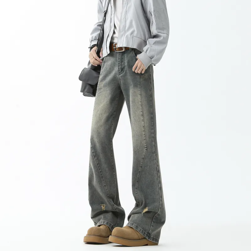 HOKLV Jeans Unisex-10