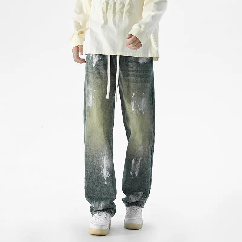 HOKLV Jeans Unisex-8