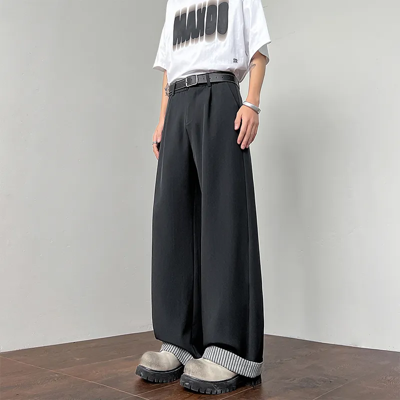 HOKLV Casual Pants Unisex-9