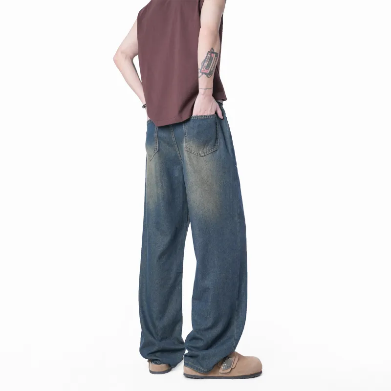 HOKLV Jeans Unisex-6