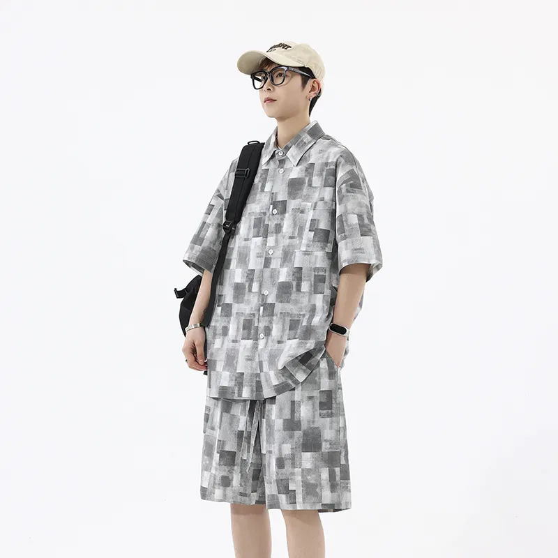 HOKLV Shirt Matching Set Unisex-6