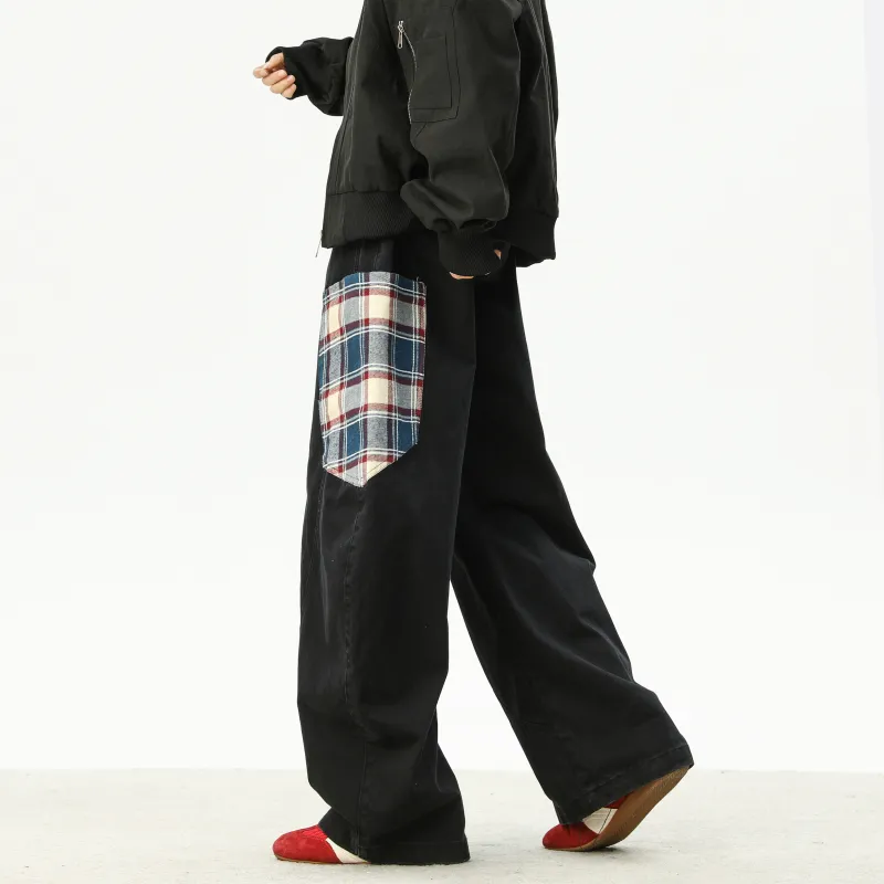 HOKLV Jeans Unisex-10