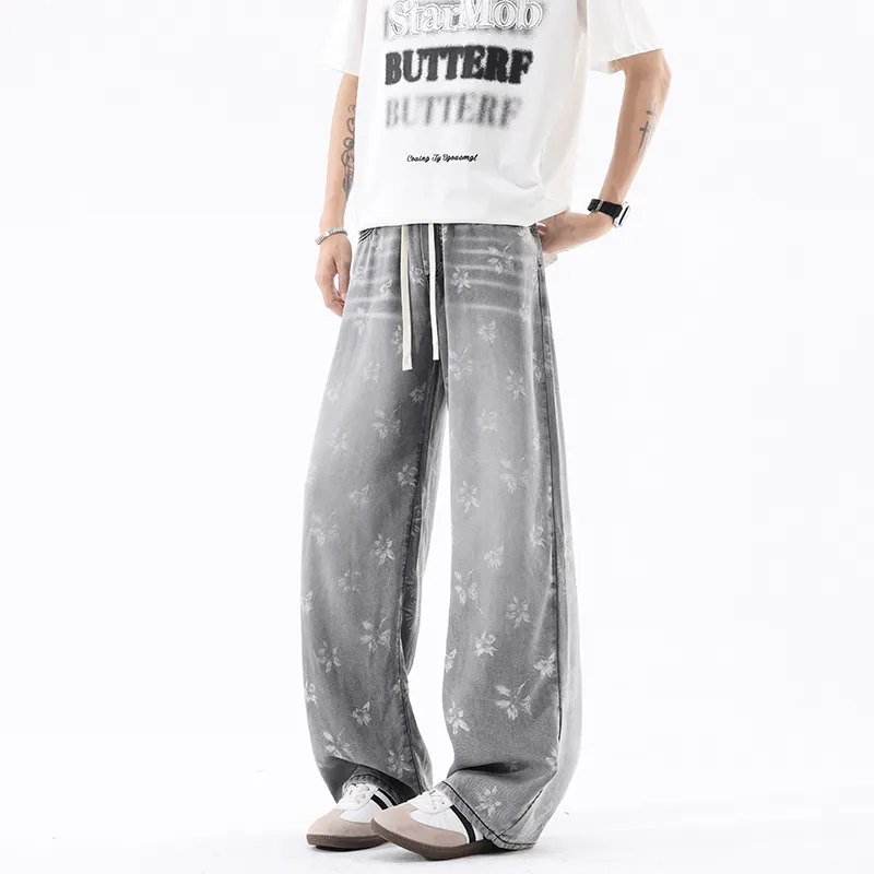HOKLV Jeans Unisex-4