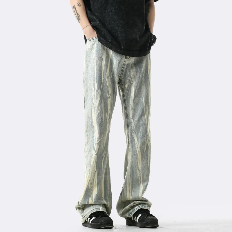 HOKLV Jeans Unisex-14