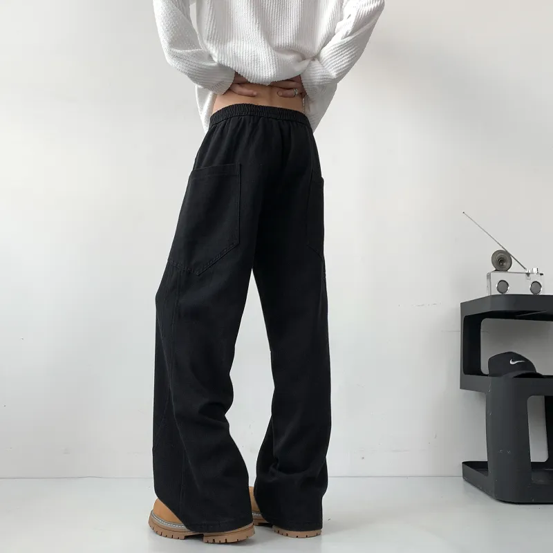 HOKLV Jeans Unisex-2