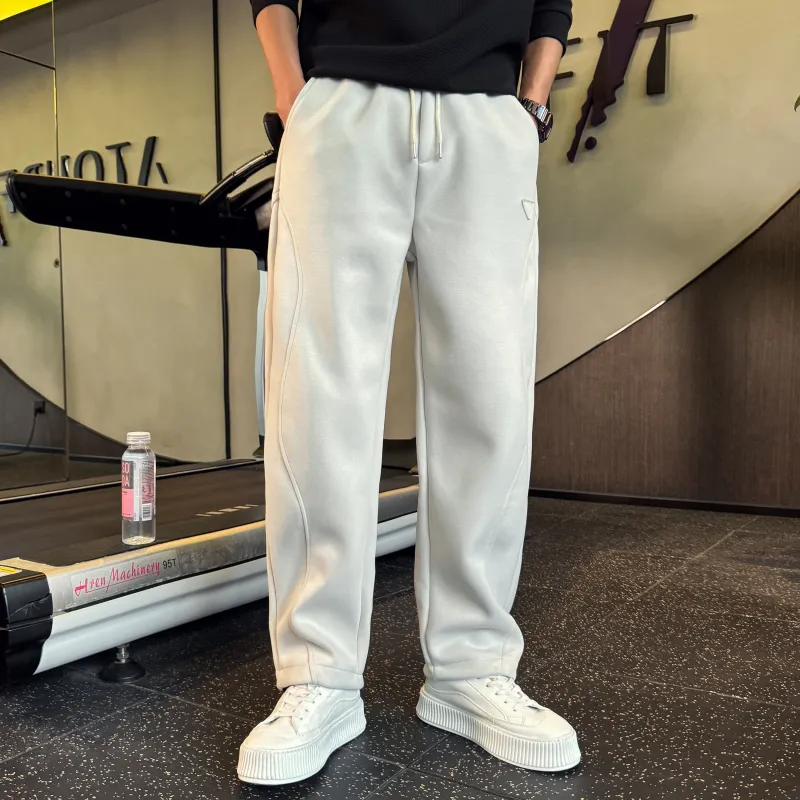 HOKLV Knitted Sweatpants Unisex-5