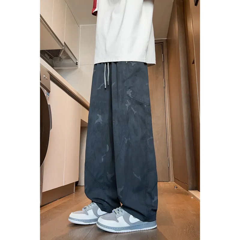 HOKLV Casual Pants Unisex-4