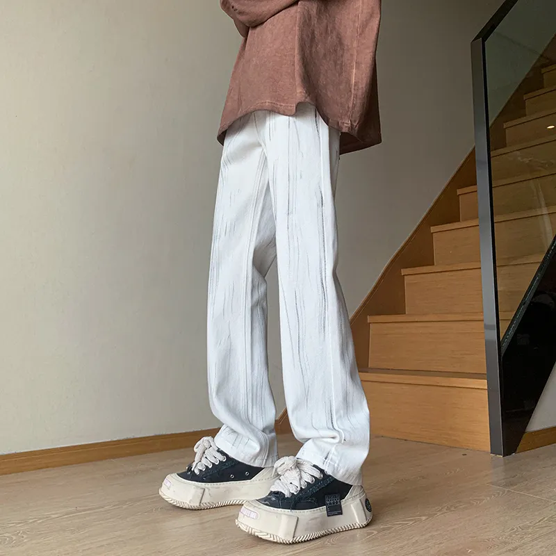 HOKLV Jeans Unisex-3