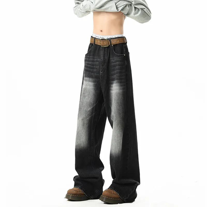 HOKLV Jeans Unisex-8