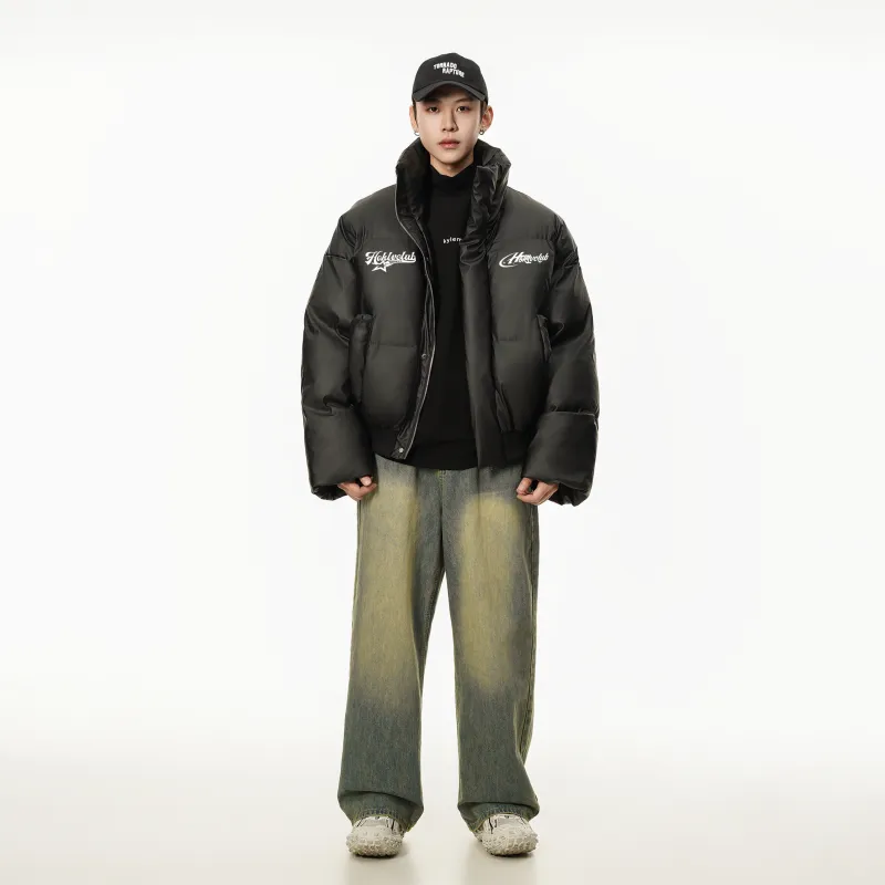 HOKLV Puffer Jackets Unisex-4