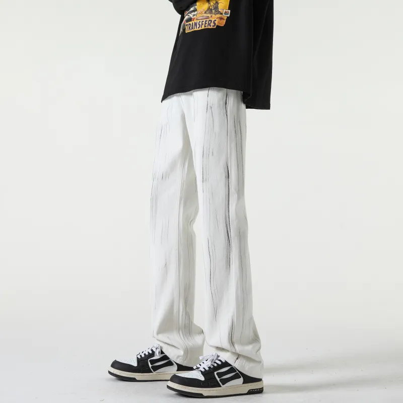 HOKLV Jeans Unisex-3