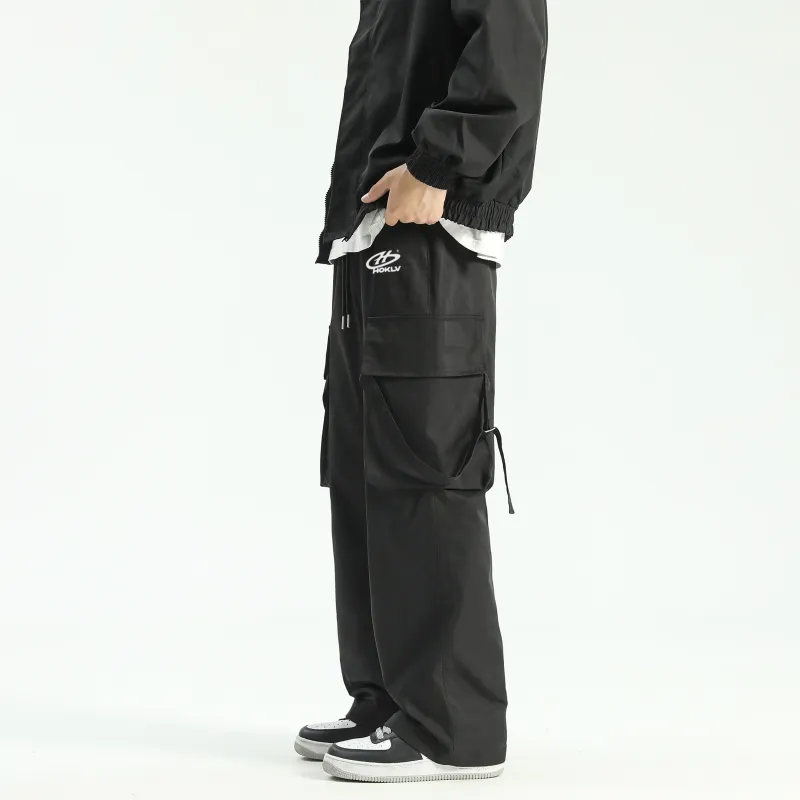 HOKLV Casual Pants Unisex-10