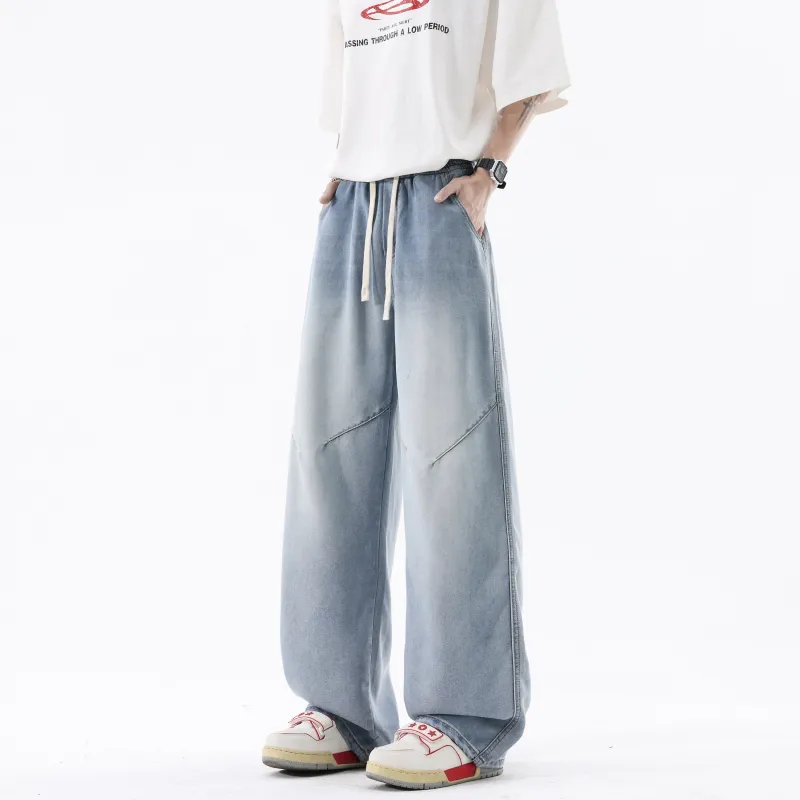HOKLV Jeans Unisex-4