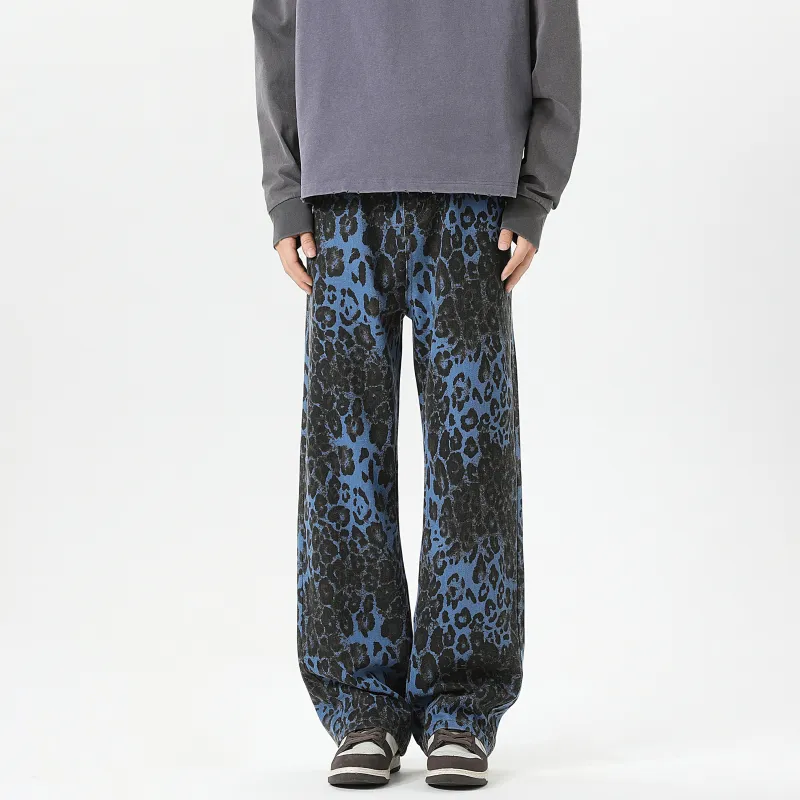 HOKLV Jeans Unisex-9