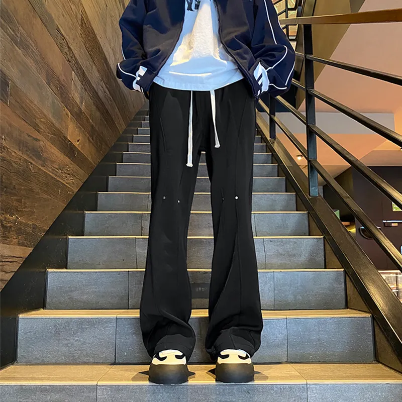 HOKLV Casual Pants Unisex-8