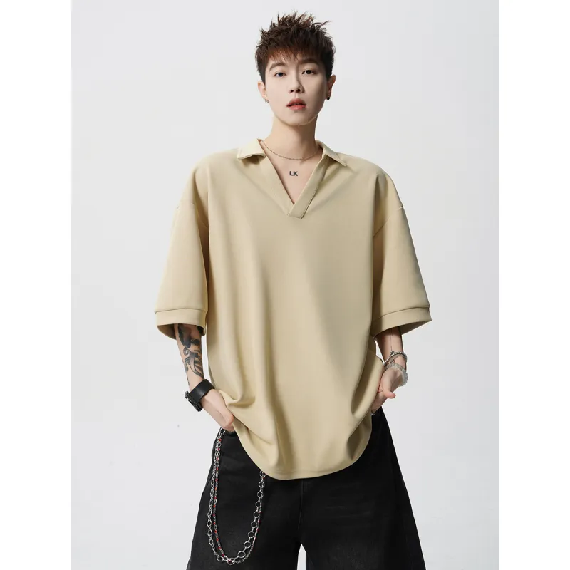 HOKLV Polo Shirts Unisex-14