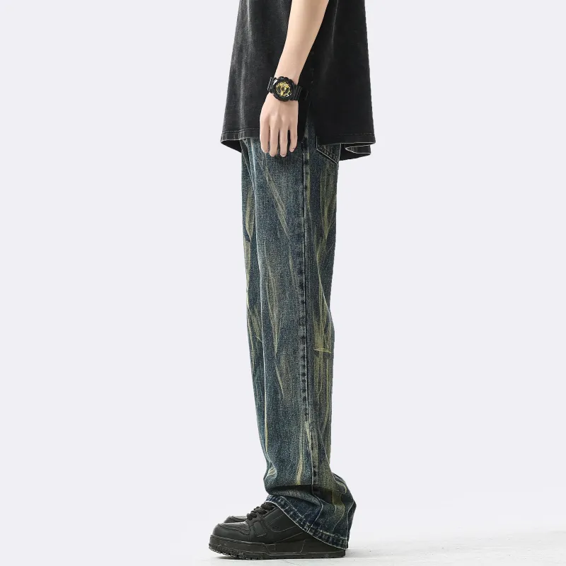 HOKLV Jeans Unisex-4