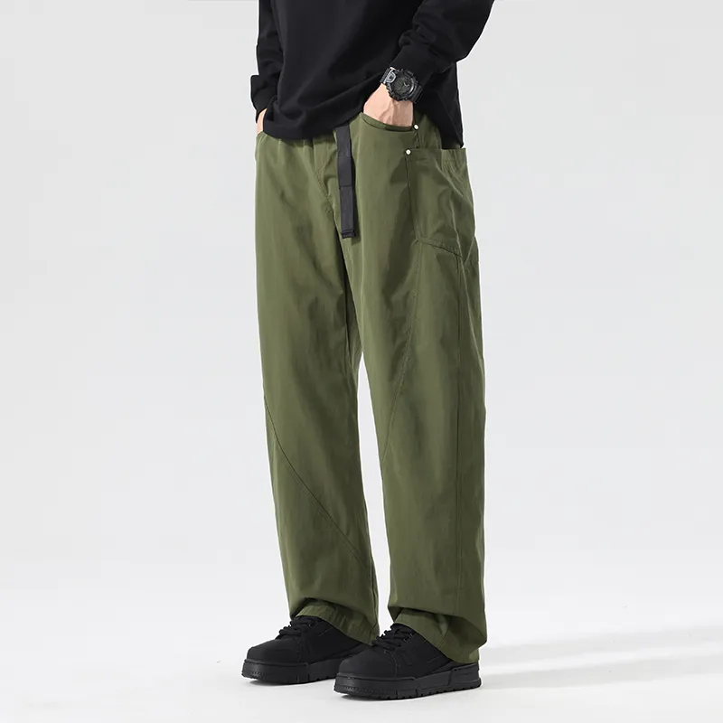 HOKLV Casual Pants Unisex-16