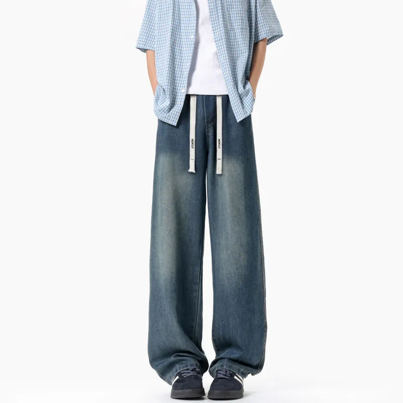 HOKLV Jeans Unisex-7