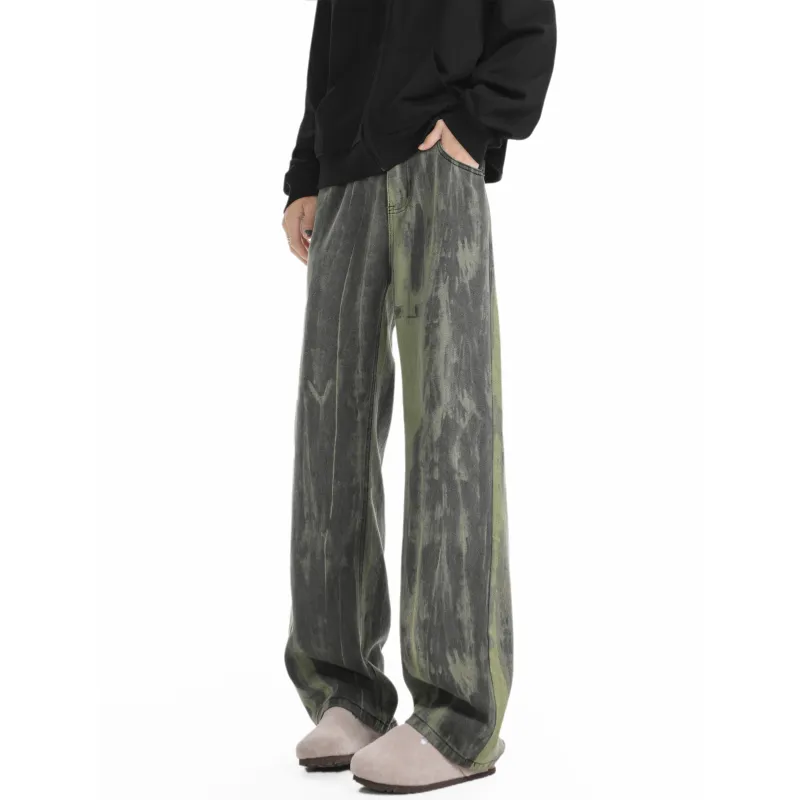 HOKLV Jeans Unisex-3