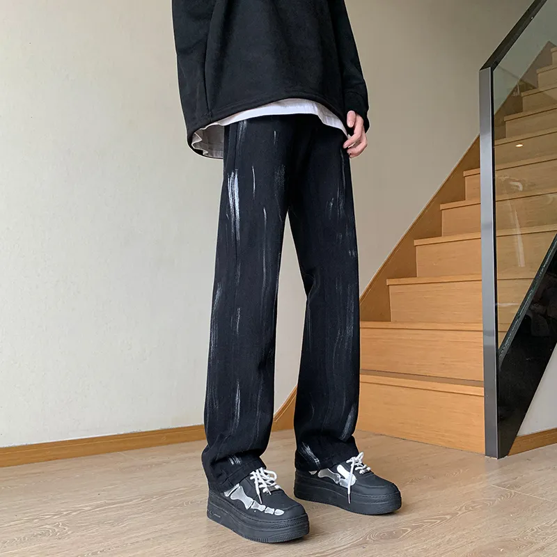 HOKLV Jeans Unisex-12