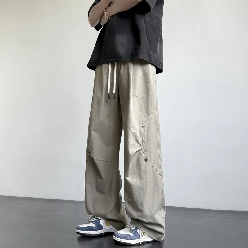 HOKLV Casual Pants Unisex-6