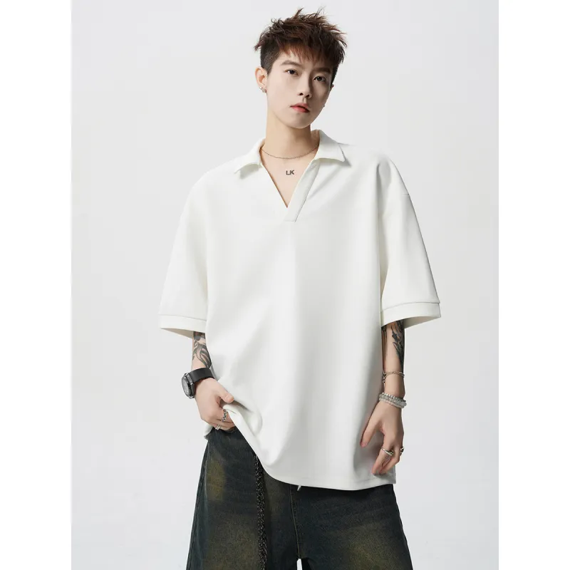 HOKLV Polo Shirts Unisex-5