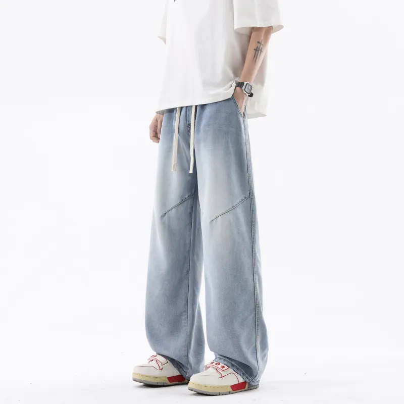 HOKLV Jeans Unisex-3