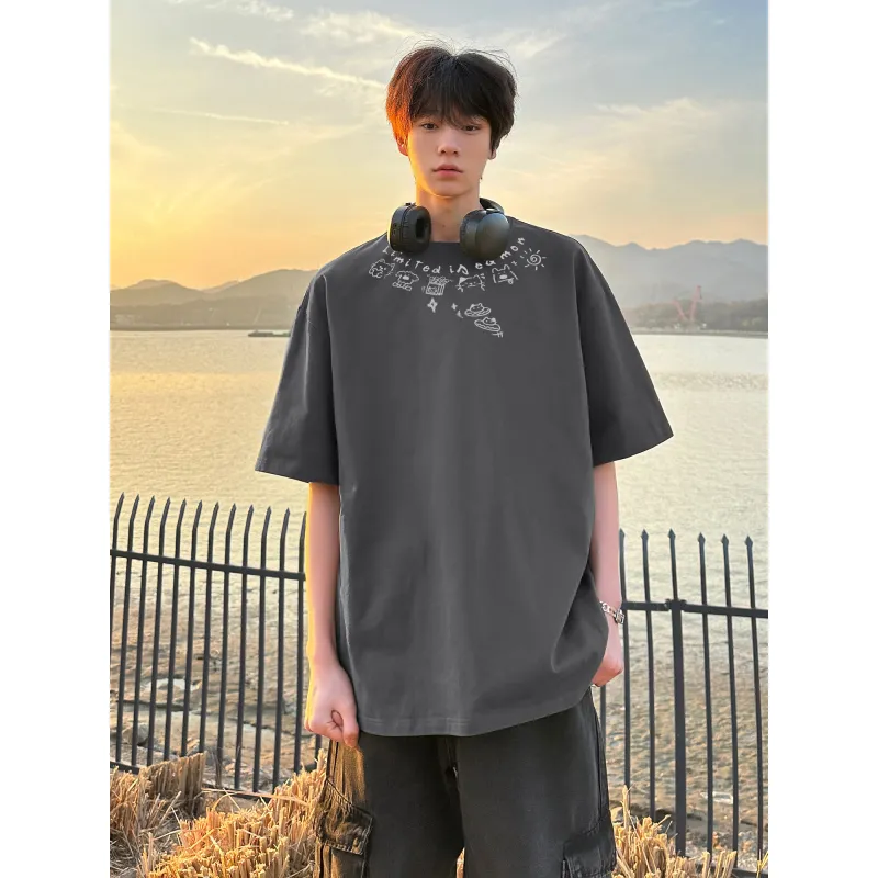 HOKLV T Shirts Unisex-7