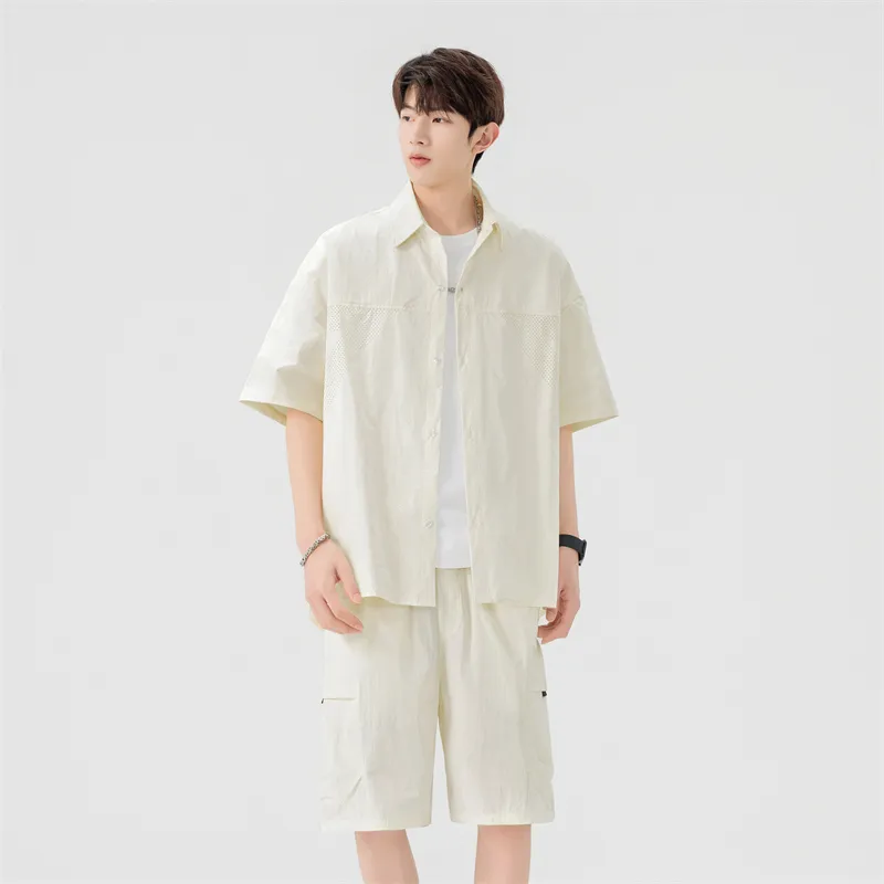 HOKLV Shirt Matching Set Unisex-11