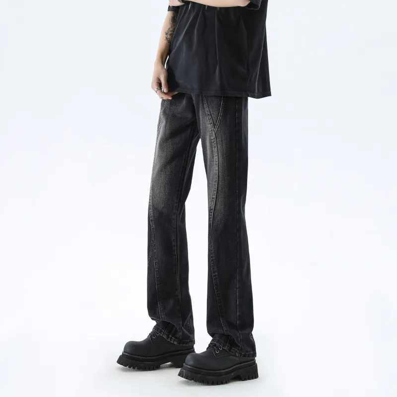 HOKLV Jeans Unisex-10