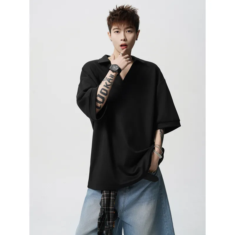HOKLV Polo Shirts Unisex-11