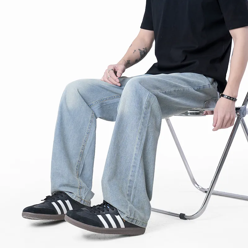 HOKLV Jeans Unisex-3