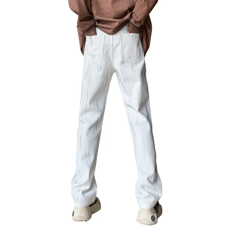 HOKLV Jeans Unisex-1