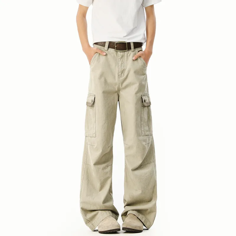 TESTUNG Workwear Style Everyday Commute Essential Pants Unisex-9