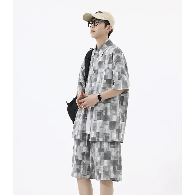 HOKLV Shirt Matching Set Unisex-7