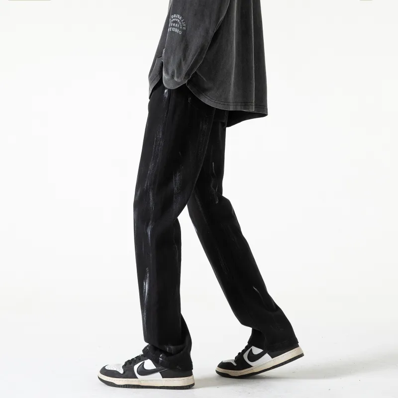 HOKLV Jeans Unisex-10