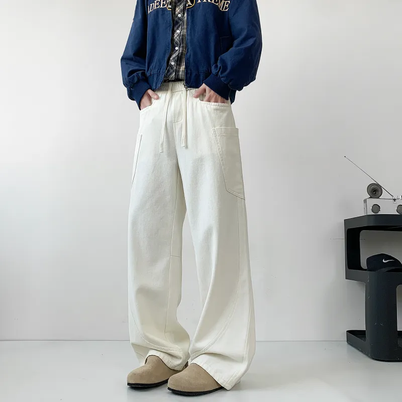 HOKLV Jeans Unisex-5