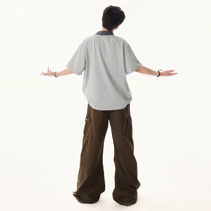 HOKLV Jeans Unisex-25