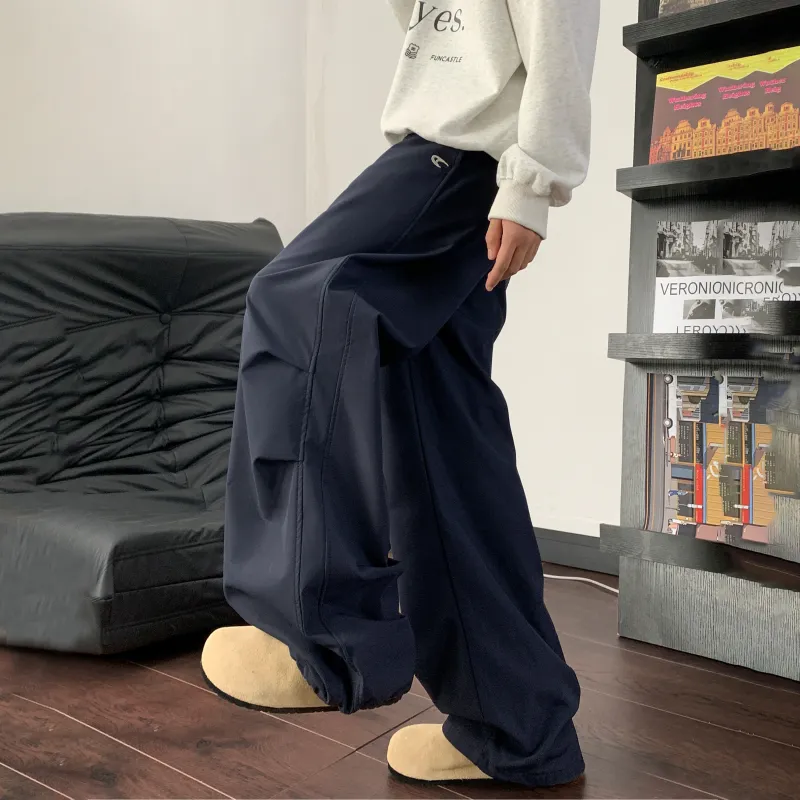 HOKLV Casual Pants Unisex Army Green-9