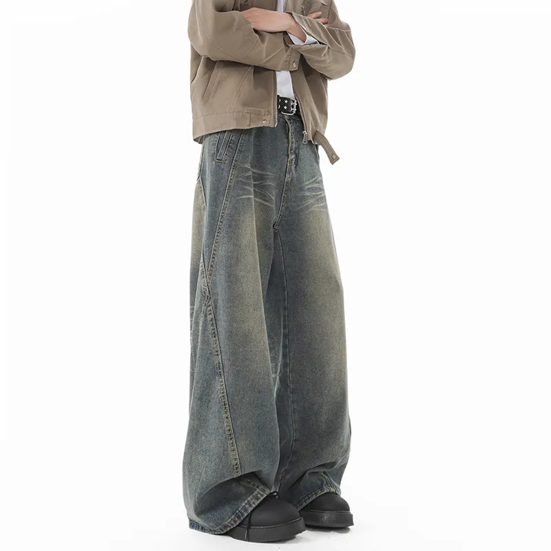 HOKLV Jeans Unisex-5