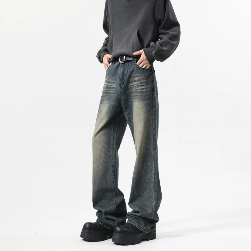 HOKLV Jeans Unisex-3