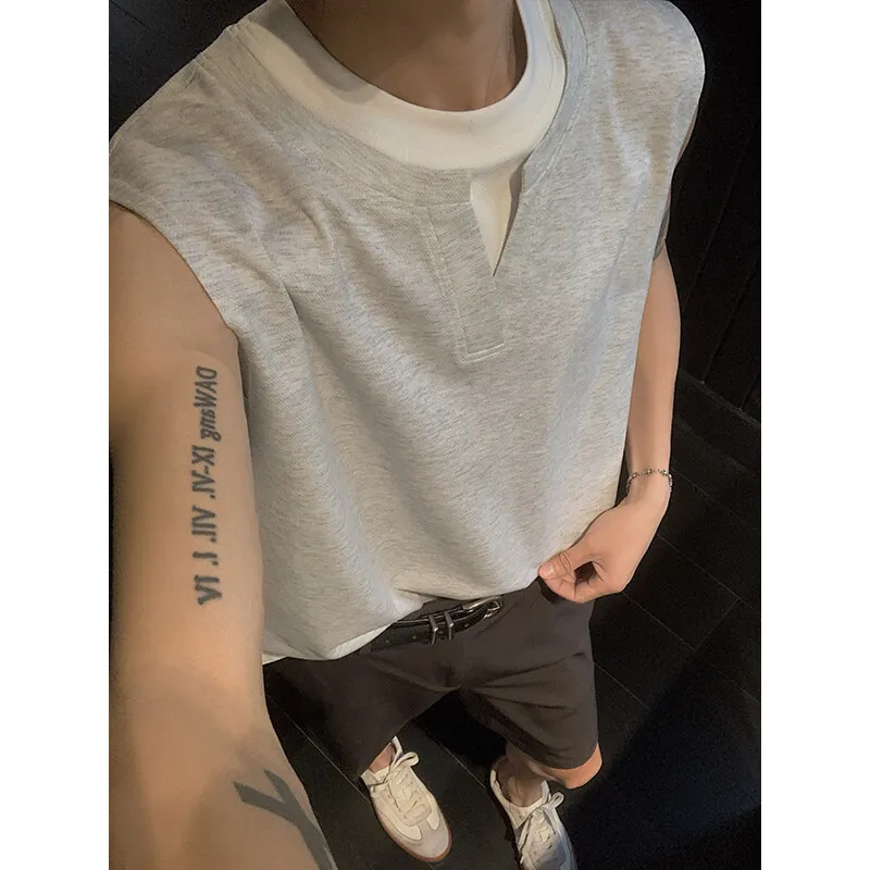 HOKLV Tank Tops Unisex-3